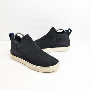 Black Slip-On Sneakers
